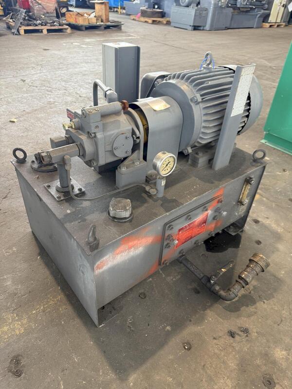 5,000 PSI Tokimec #P16V-FRS-11-CMC-10-J, hydraulic pump, 7 HP, 230/460 V., 1745 RPM - Image 6