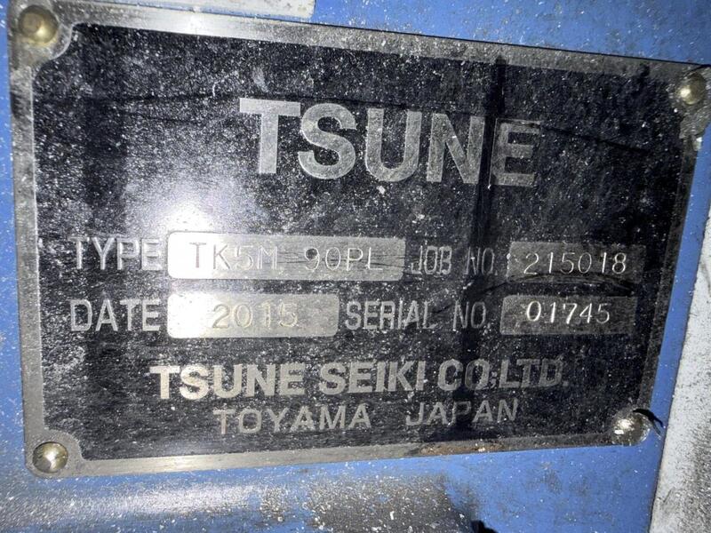 3.5" Tsune #TK5M-90-PL, automatic CNC cold saw, 2.75" square capacity, 1535-4000 RPM, 15 HP, automatic - Image 5