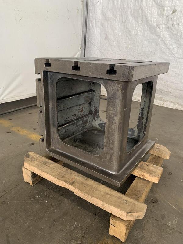 18 x 18 x 18 Carlton, T-slotted drill box table - Image 2