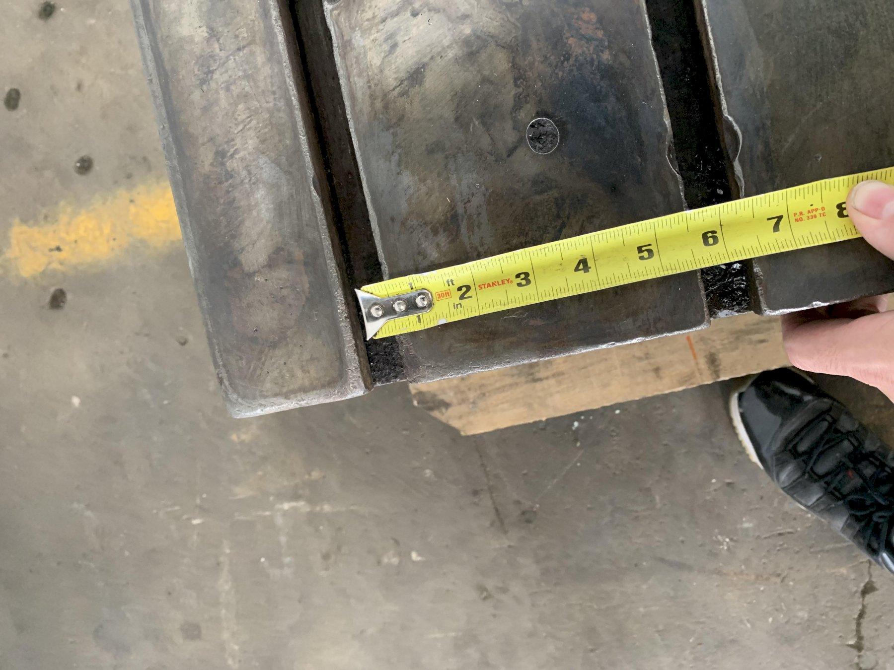 18 x 18 x 18 Carlton, T-slotted drill box table - Image 9