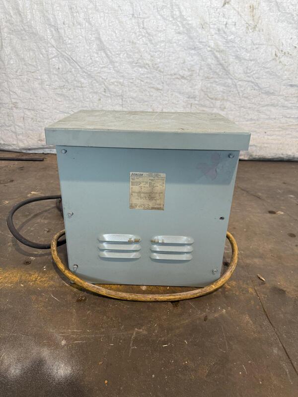 7.5 KVA 460 Primary, , 230/133 Secondary, Dongan #63-0511, transformer, 60 Hz., 3 phase - Image 1