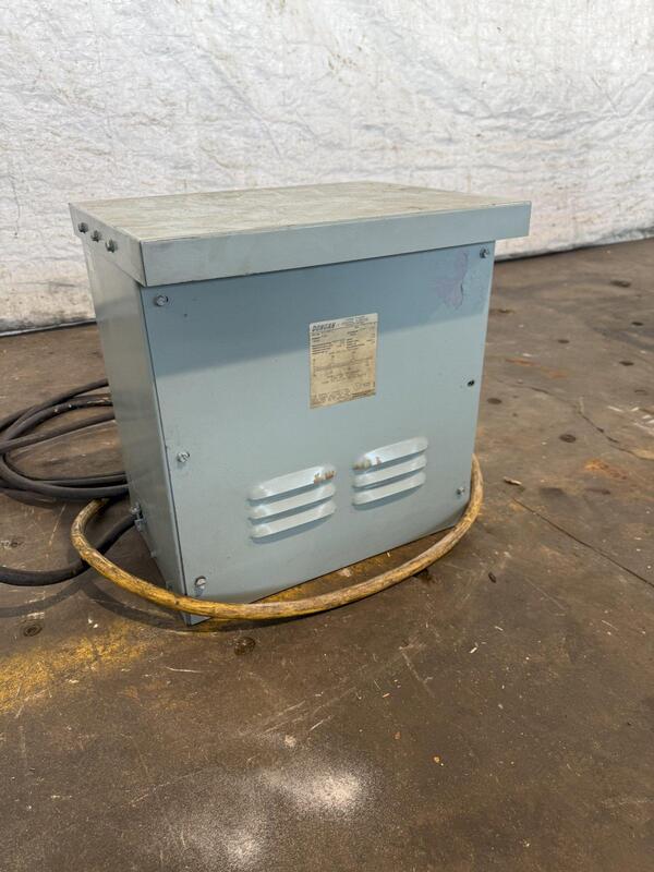 7.5 KVA 460 Primary, , 230/133 Secondary, Dongan #63-0511, transformer, 60 Hz., 3 phase - Image 3