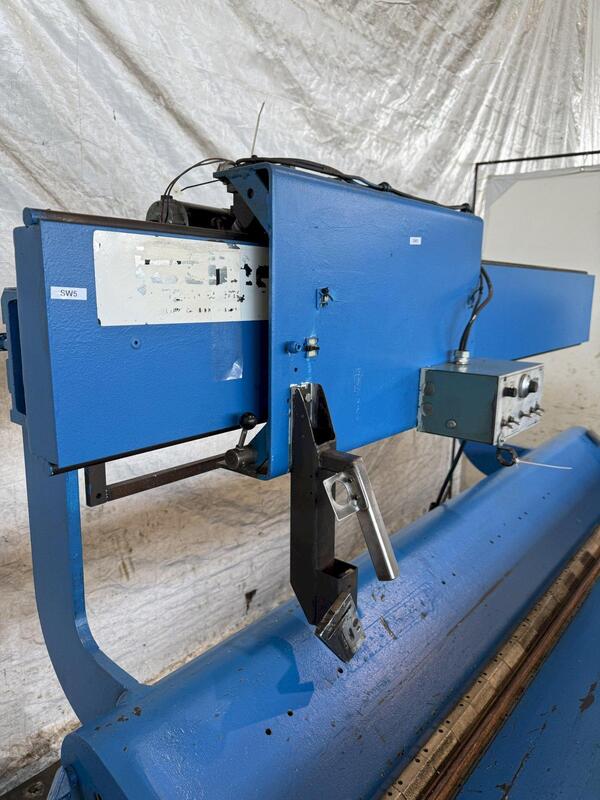 54" Jetline #SWC-3A, circumferential seam welder, 60" capacity, 32" diameter, Miller Syncrowave 250DX - Image 8