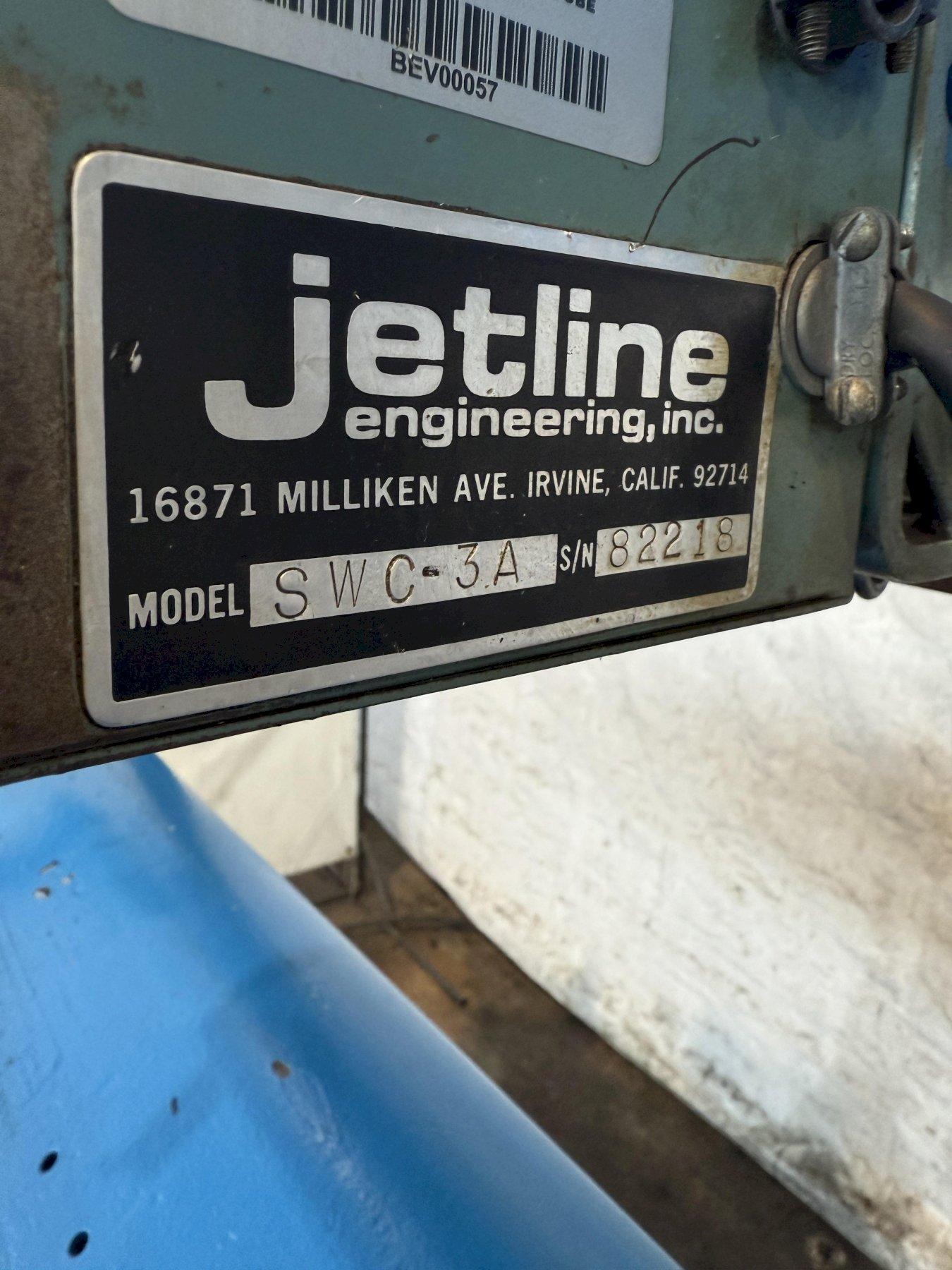 54" Jetline #SWC-3A, circumferential seam welder, 60" capacity, 32" diameter, Miller Syncrowave 250DX - Image 10