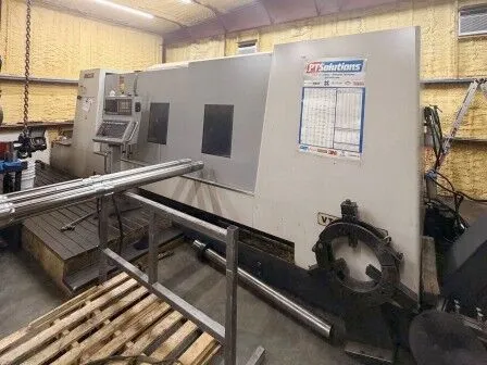 Mighty Viper #VT-50B/3000, CNC turning center, 39.3" swing, 33.85" diameter, 24" chuck, 12.25" bore, 120" - Image 1