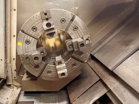 Mighty Viper #VT-50B/3000, CNC turning center, 39.3" swing, 33.85" diameter, 24" chuck, 12.25" bore, 120" - Image 4