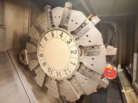 Mighty Viper #VT-50B/3000, CNC turning center, 39.3" swing, 33.85" diameter, 24" chuck, 12.25" bore, 120" - Image 5