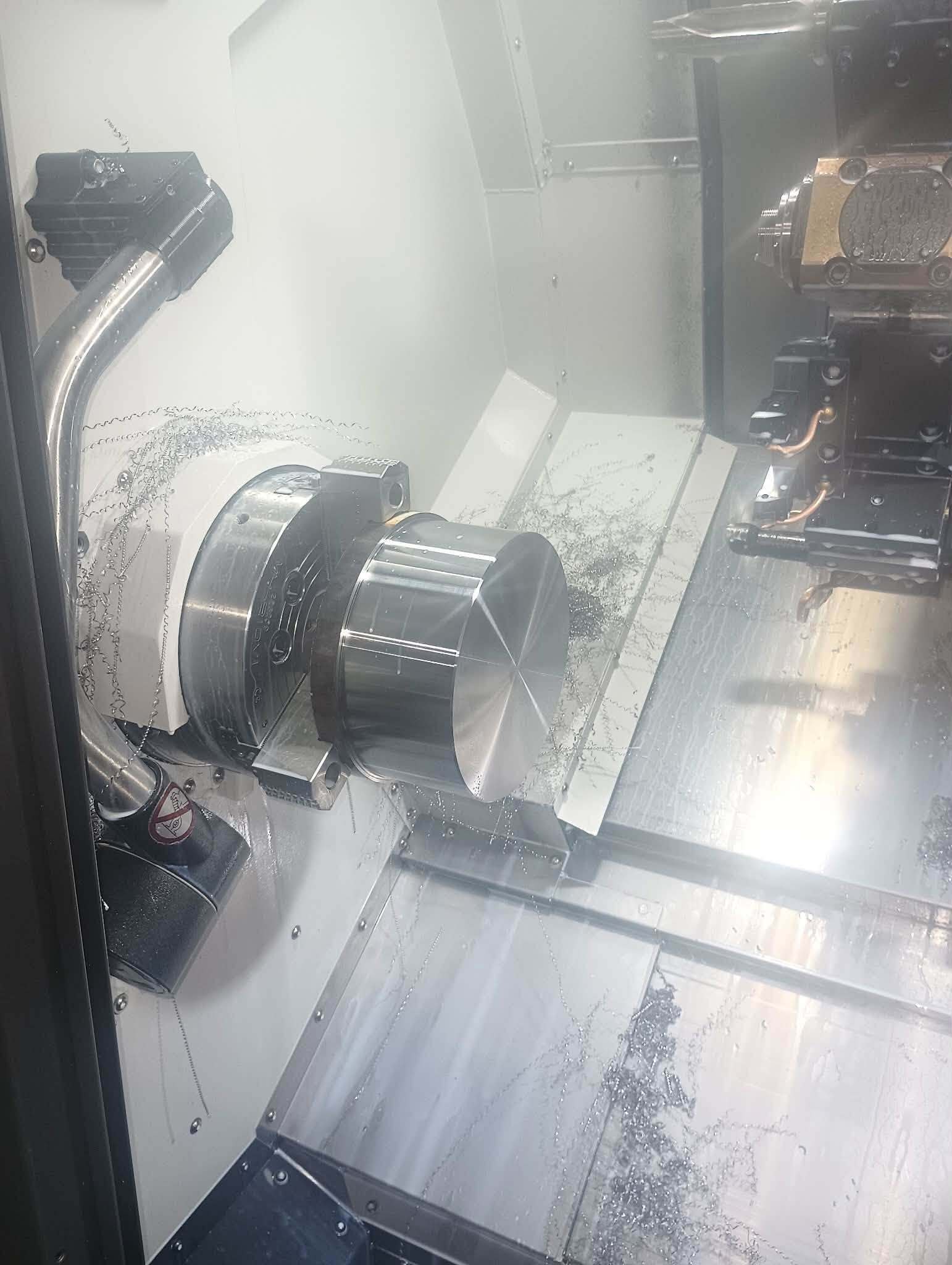 DN Solutions #Lynx-2600SY, CNC turning center, 10" chuck, 3.1" bar, 3500 RPM, 24.8 HP, 12 station turret, 2022 - Image 3