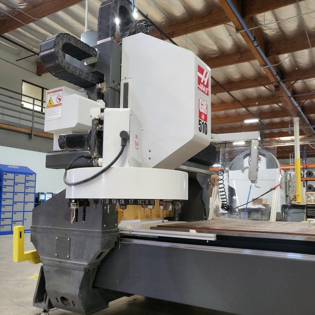 Haas #GR-712, CNC gantry machining center, 145" X Travel, 85" Y Travel, 11" Z, 8100 RPM, CT-40, 15 HP, 20 - Image 2