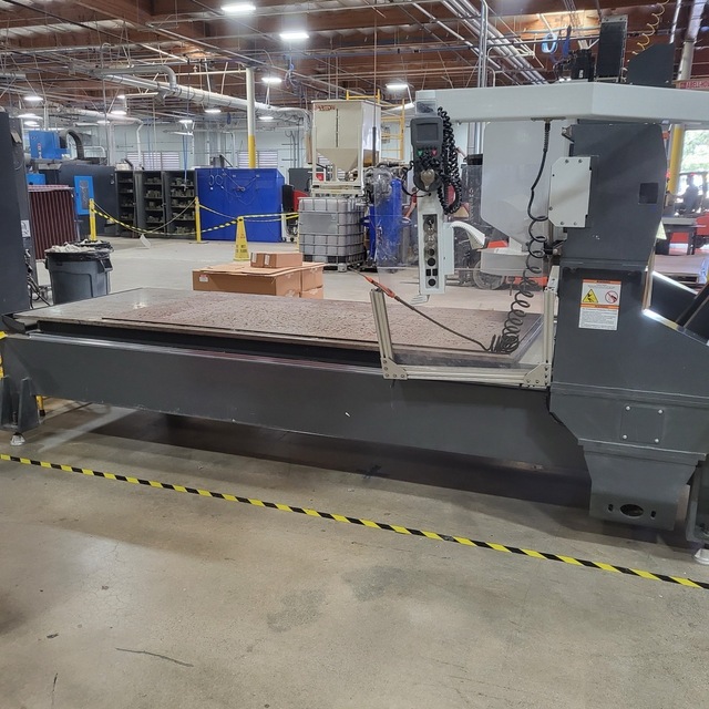Haas #GR-712, CNC gantry machining center, 145" X Travel, 85" Y Travel, 11" Z, 8100 RPM, CT-40, 15 HP, 20 - Image 3