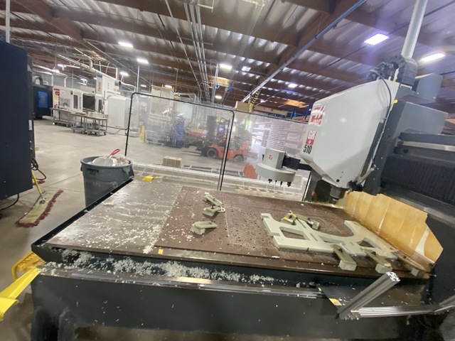 Haas #GR-712, CNC gantry machining center, 145" X Travel, 85" Y Travel, 11" Z, 8100 RPM, CT-40, 15 HP, 20 - Image 6