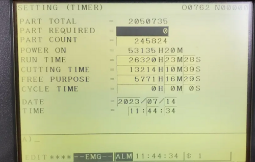 Citizen #A20II, CNC swiss lathe, 3/4" capacity, 8000 RPM, 6000 RPM live tool, sub spindle, 21 tool, Fanuc - Image 6