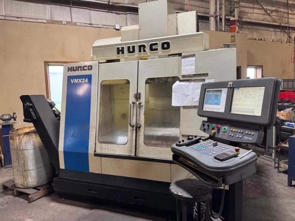 Hurco #VMX24, CNC vertical machining center, 24" X, 20" Y, 24" Z, 10000 RPM, CAT-40, 12 HP, 24 automatic tool - Image 2