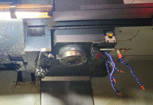 Daewoo Doosan #DNM-500, CNC vertical machining center, 40" X, 21.2" Y, 20.1" Z, 8000 RPM, CAT-40, 20 HP, 30 - Image 2