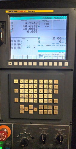 Daewoo Doosan #DNM-500, CNC vertical machining center, 40" X, 21.2" Y, 20.1" Z, 8000 RPM, CAT-40, 20 HP, 30 - Image 6