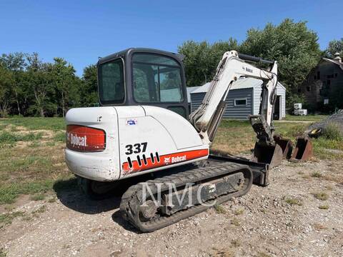 Bobcat 337, Mini Excavator, 3834 hours, S/N: AAC811031, 2008 - Image 3