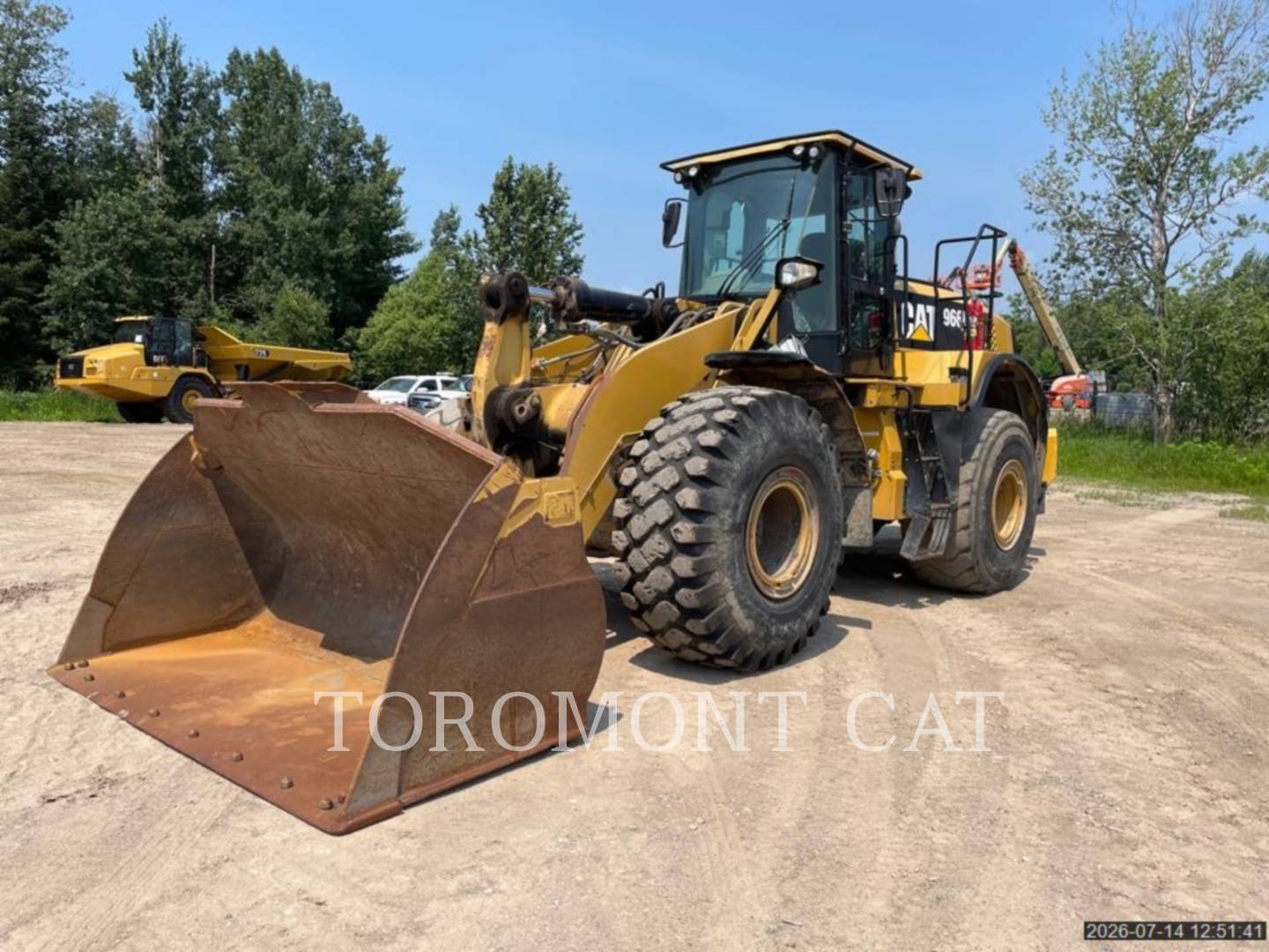 Cat 966M, Wheel Loader, 17704 hours, S/N: DYC00237, 2012 - Image 1
