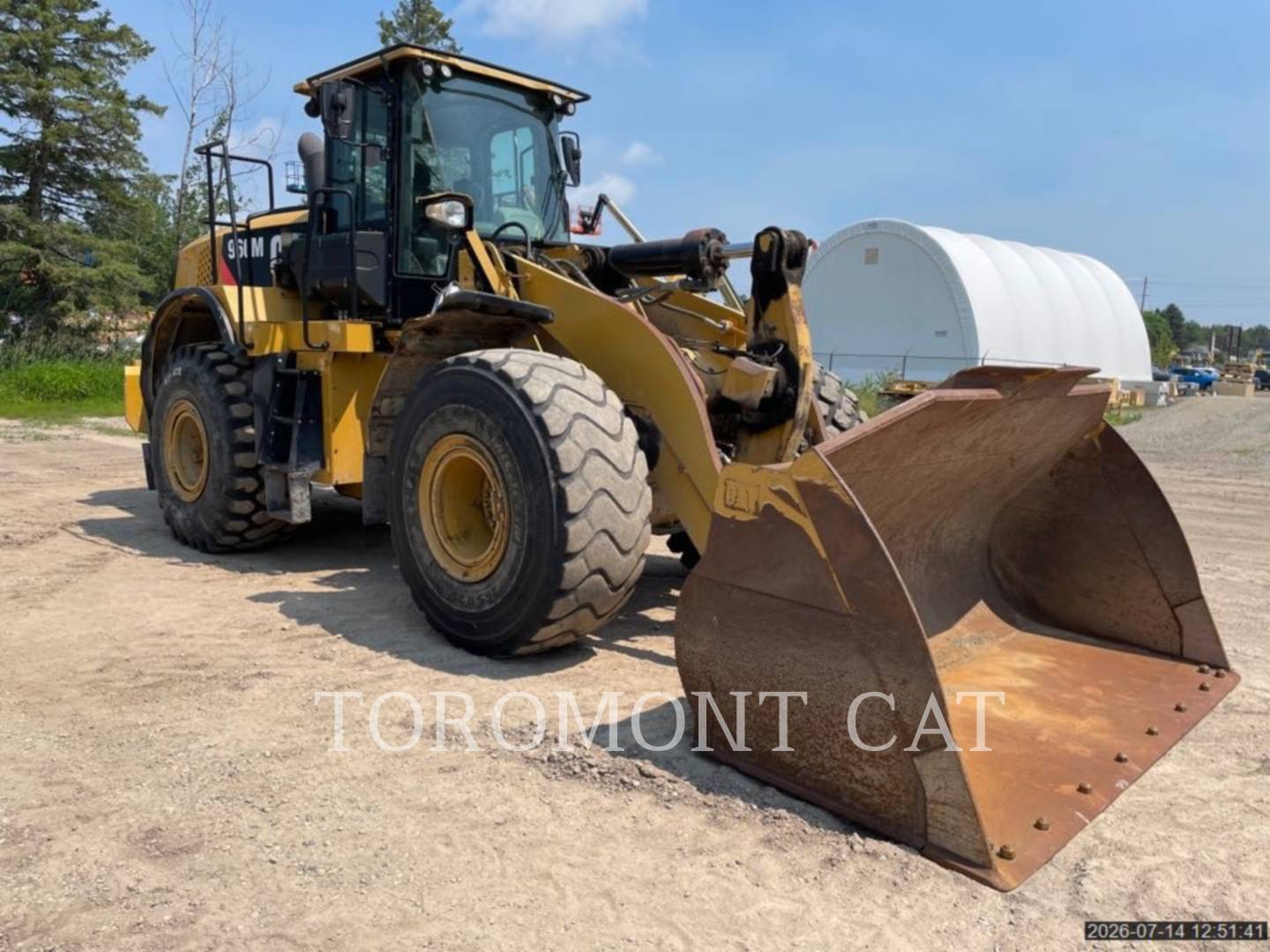 Cat 966M, Wheel Loader, 17704 hours, S/N: DYC00237, 2012 - Image 2