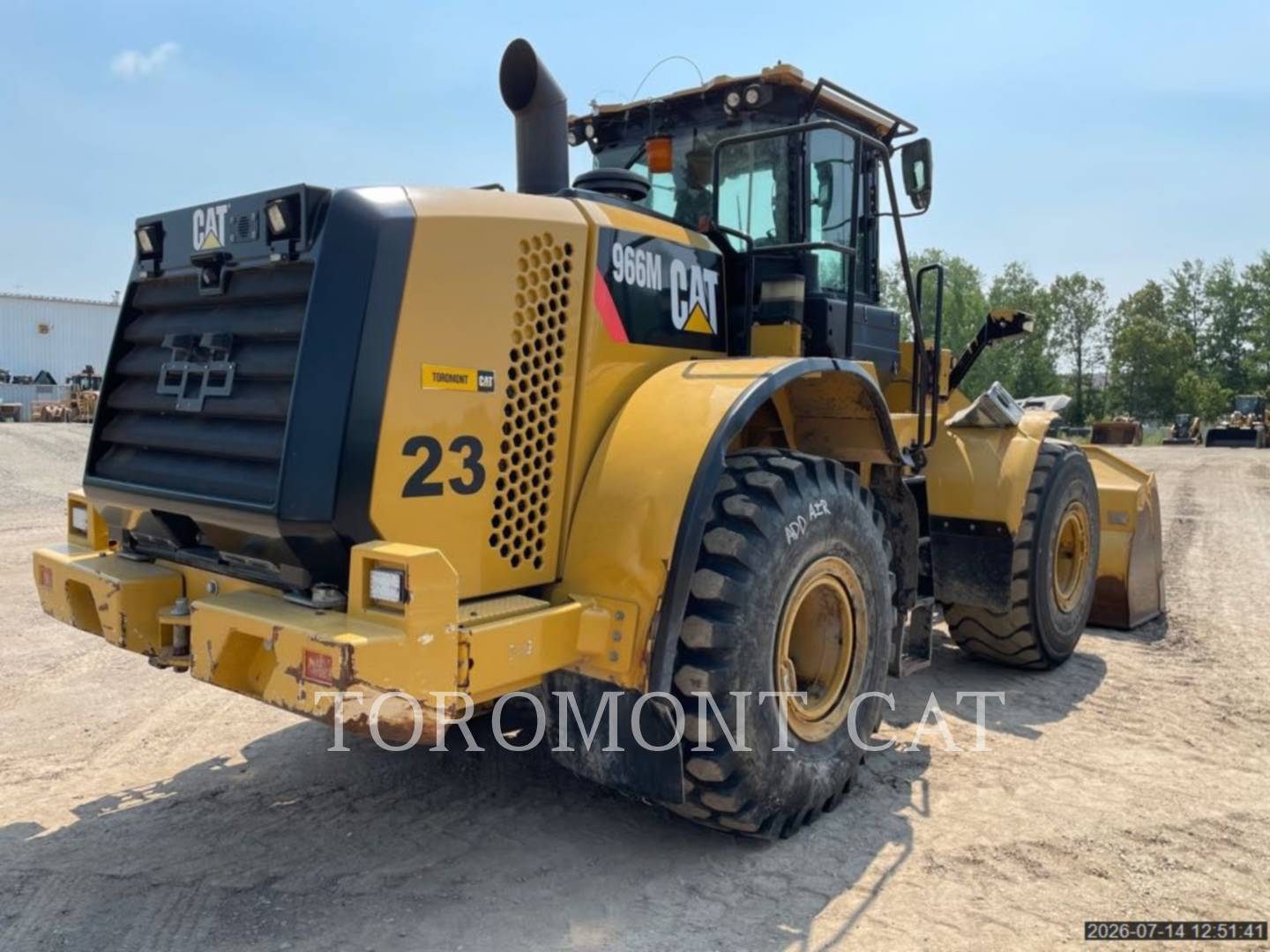 Cat 966M, Wheel Loader, 17704 hours, S/N: DYC00237, 2012 - Image 3