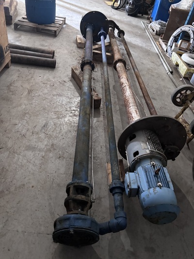 Vertical Turbine Pump (VTP) Assemblies with WEG 5 HP Hollow Shaft Motors (2 available) - Image 3