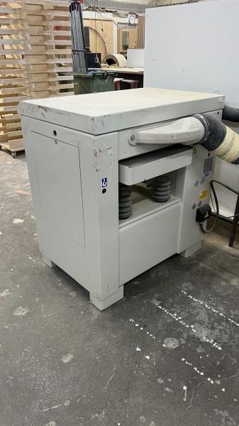 20" SCM #S-520, planer, 7.5 HP, 4-3/4" diameter 4-knife cutterhead, 4,500 RPM, 20-3/4" x 39" table, (4) feed - Image 2