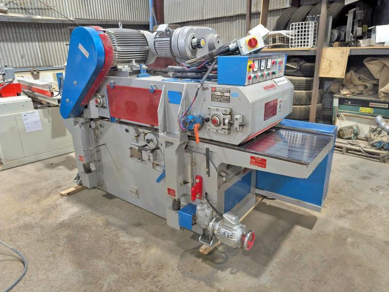 24" x 8" Extend Light #GY-610-S, top and bottom planer, 25 HP top and 20 HP bottom, helical cutterheads - Image 3