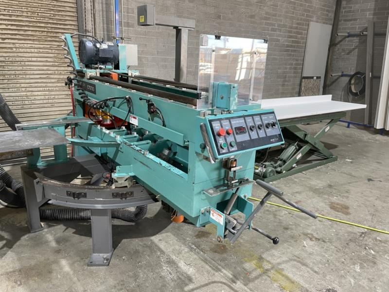 Edgetech #CTS730, countertop saw w/routers, 16" diameter blade, 45" crosscut @ 90°, 5 HP, (4) 1.5 HP router - Image 4