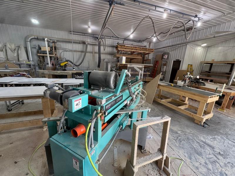 Edgetech #CTS730, countertop saw w/routers, 16" diameter blade, 45" crosscut @ 90°, 5 HP, (4) 1.5 HP router - Image 3