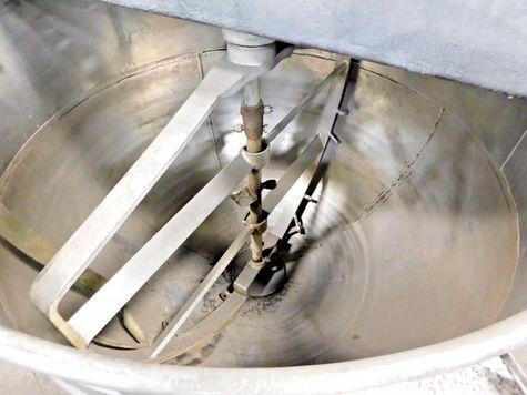 200 gallon Hamilton, double motion agitation direct steam kettle, 125 PSI @ 650°F - Image 4