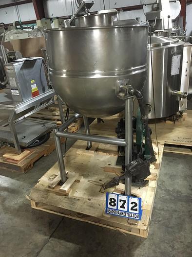 60 gallon Groen #DL-60, Tri-Leg tilting direct steam kettle, 1981 - Image 2