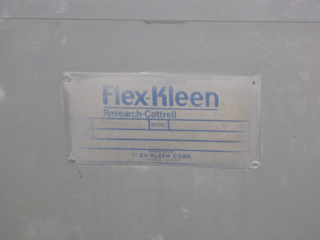 135 sq.ft., Flex Kleen #48BVBV, baghouse, pulse cleaning, pyramid discharge - Image 3