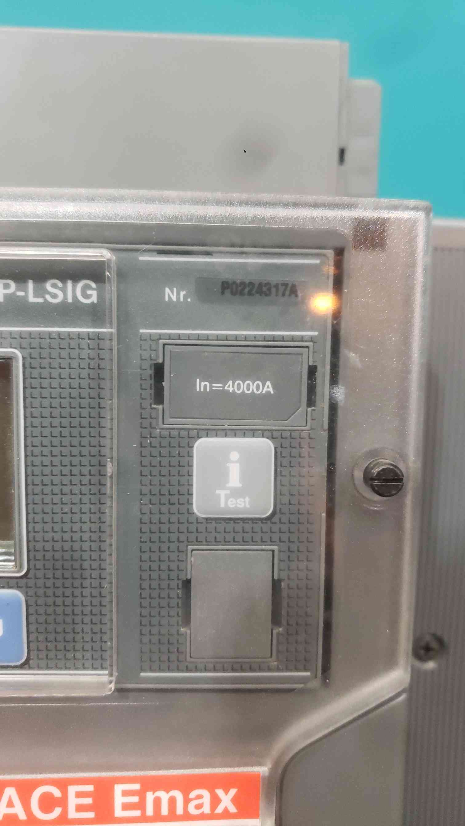 4000 Amps, ABB, SACE Emax E6V-A 40, drawout, PR123/P-LSIG trip unit - Image 5