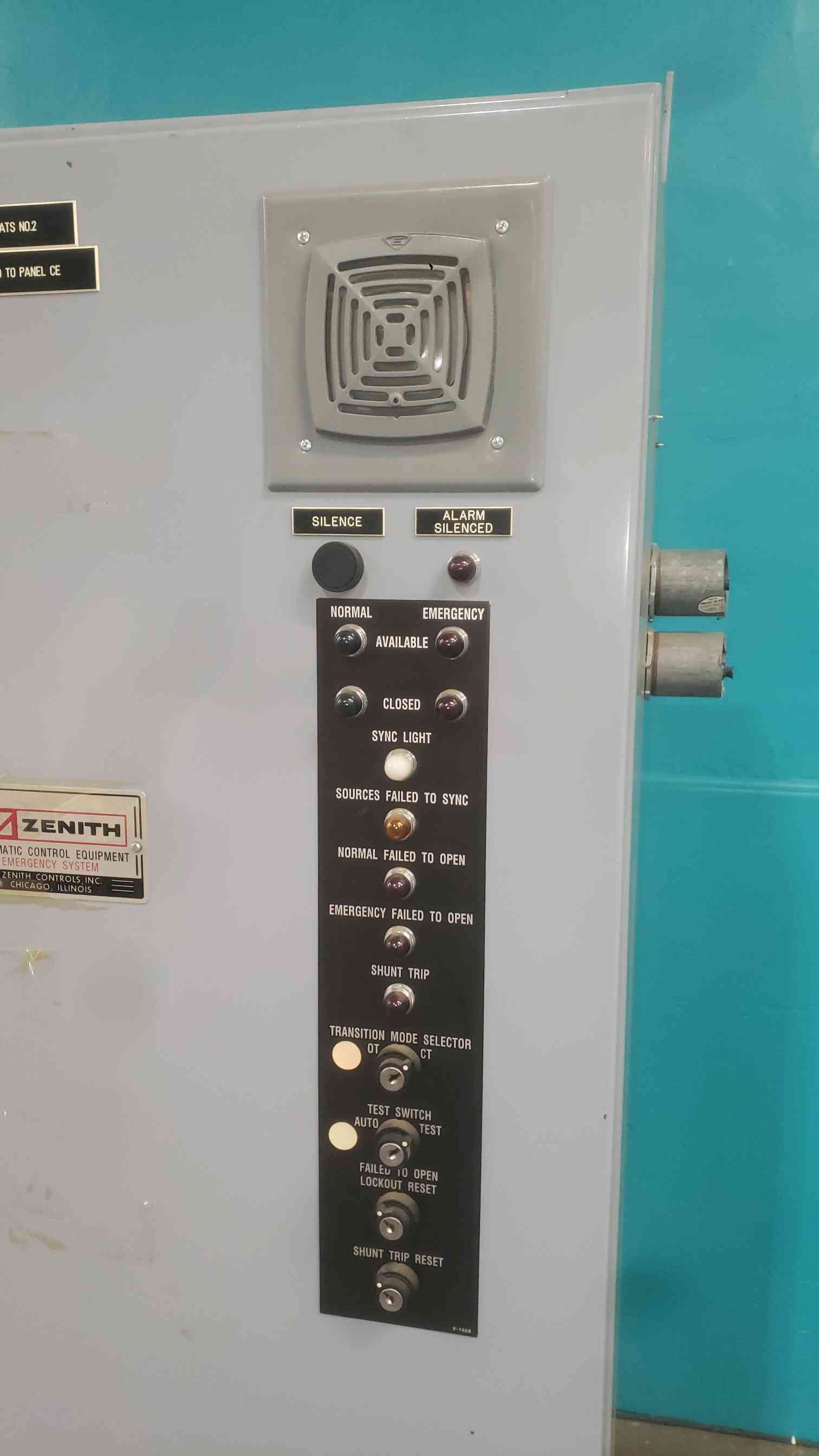400 Amp. Zenith ZTSCTH40EC-7, Automatic Transfer Switch, 480 Volts, 3 Phase - Image 2