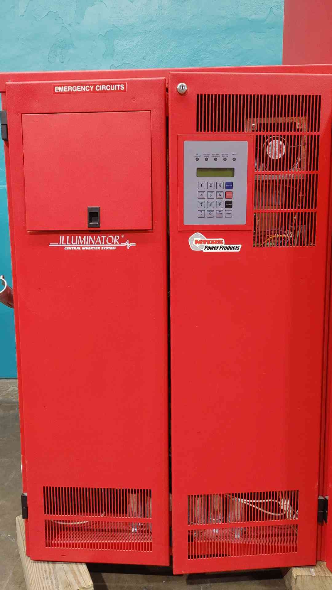 16.7 KW Myers #IC3-016-HPCI, Illuminator Central Inverter System, No Batteries - Image 2