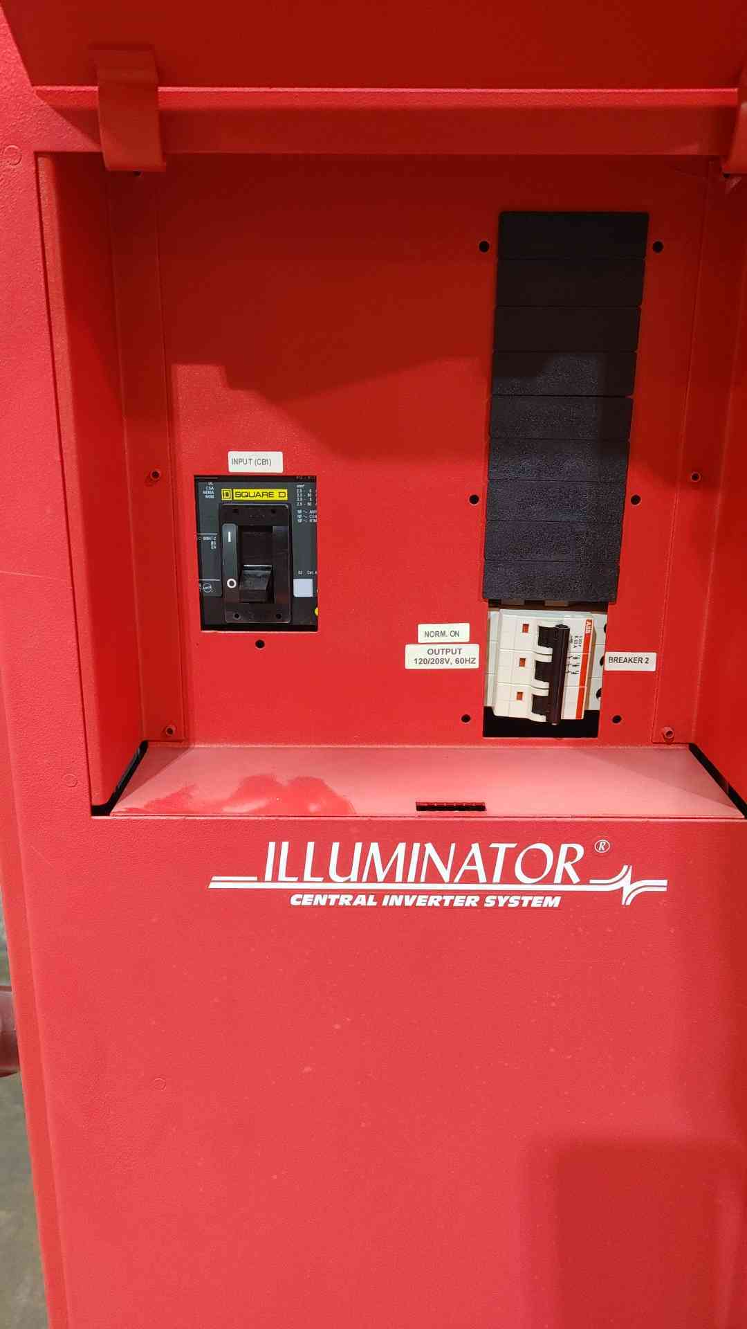 16.7 KW Myers #IC3-016-HPCI, Illuminator Central Inverter System, No Batteries - Image 3