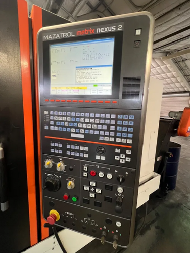 Mazak Quick Turn Nexus #450-II, CNC turning center, 22.8" swing, 38.5" centers, 18" chuck, 7.3" bar, Mazatrol - Image 2