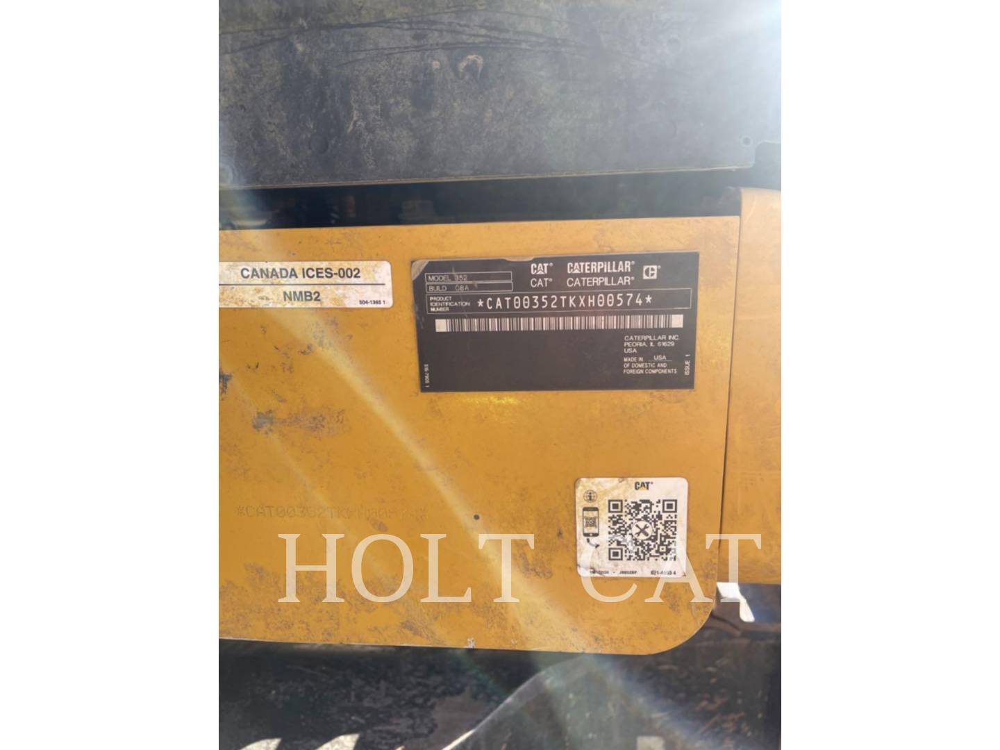 Caterpillar 352 12 TC3, 3998 hours, S/N: KXH00574, 2023 - Image 6