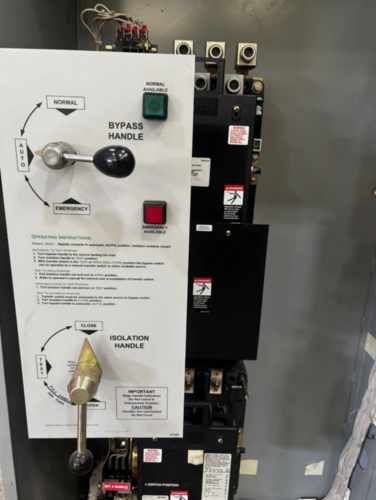 400 Amp. ASCO #7000-Series, E7ATBA3400C5XC, automatic transfer switch, type 1 indoor enclosure - Image 4