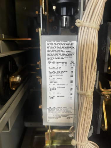 600 Amp. ASCO #7000-Series, H7ACTBB30600N5XC, closed transition automatic transfer switch bypass isolation - Image 10