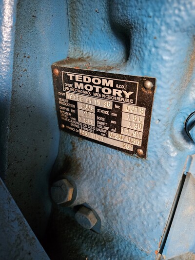 175 KW Stamford #UC1274F1, Natural gas generator set, 480 Volts, 3-phase, 285 HP @ 1800 RPM, Tendom Motory - Image 4