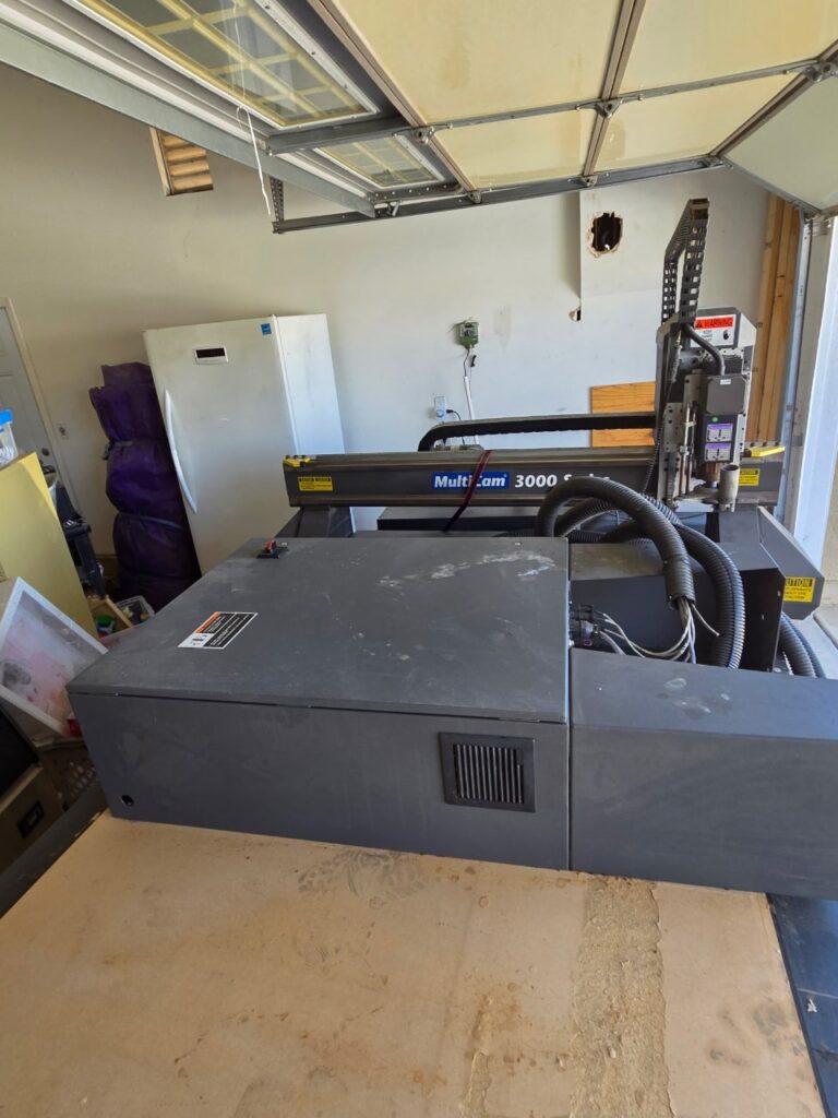 Multicam #3000-Series, CNC router, Multicam Easy controller, 4-zones, 4 HP, 24000 RPM, 2008 - Image 2