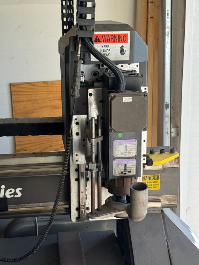 Multicam #3000-Series, CNC router, Multicam Easy controller, 4-zones, 4 HP, 24000 RPM, 2008 - Image 5