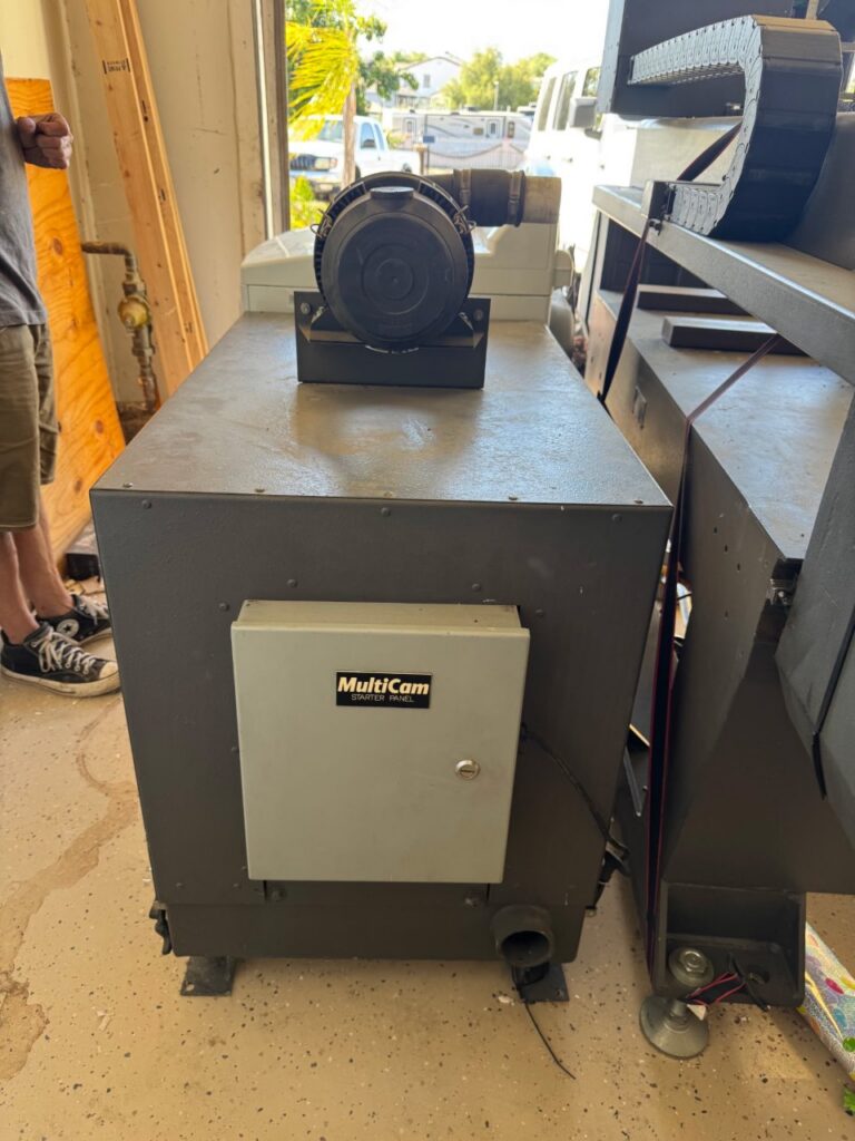 Multicam #3000-Series, CNC router, Multicam Easy controller, 4-zones, 4 HP, 24000 RPM, 2008 - Image 6