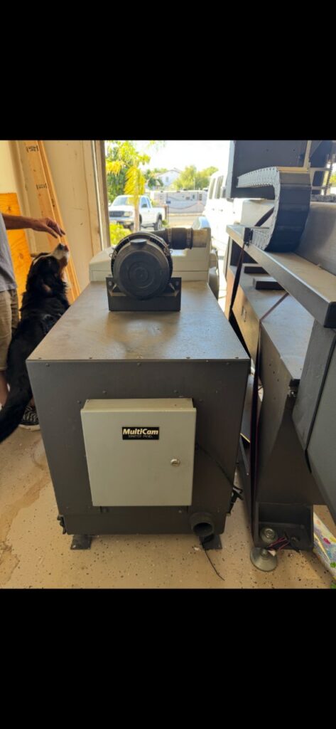 Multicam #3000-Series, CNC router, Multicam Easy controller, 4-zones, 4 HP, 24000 RPM, 2008 - Image 7