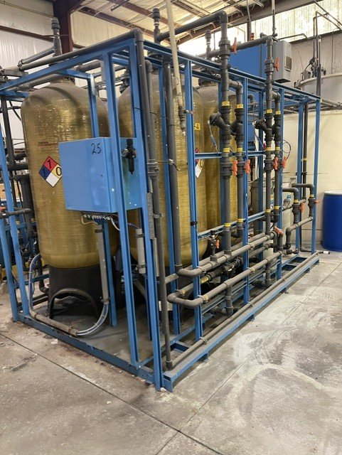 DMP #Module-2000, waste water treatmednt syste with Samsco water evaporator, 25-50 continuous flow GPM, 1999 - Image 10
