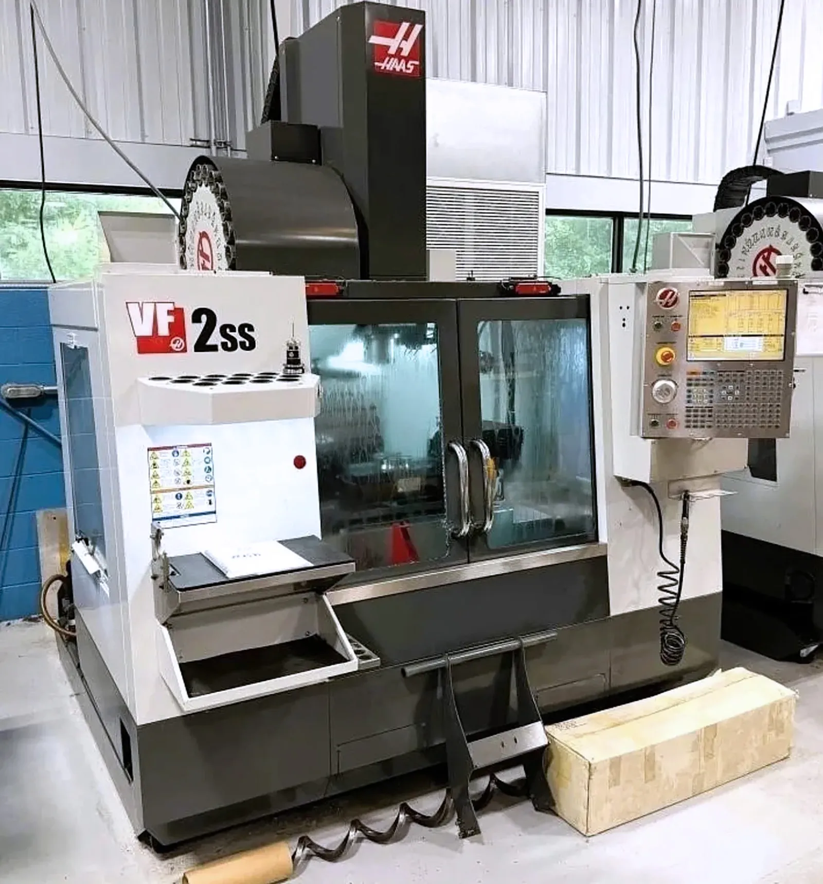 Haas #VF-2SS, CNC vertical machining center, 5-Axis w/TR-160 trunnion, 24 automatic tool changer, 30" X, 16" - Image 1