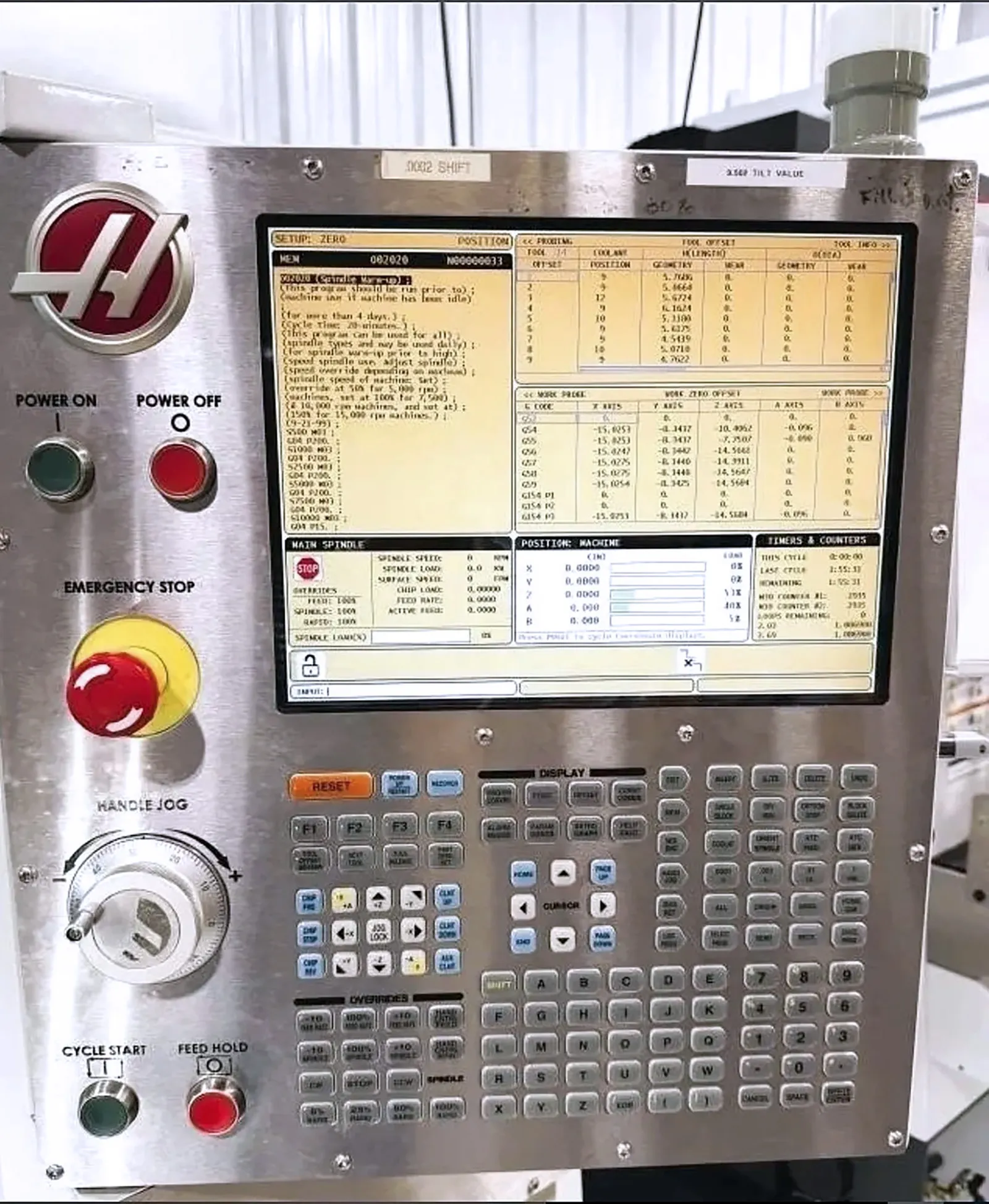 Haas #VF-2SS, CNC vertical machining center, 5-Axis w/TR-160 trunnion, 24 automatic tool changer, 30" X, 16" - Image 6