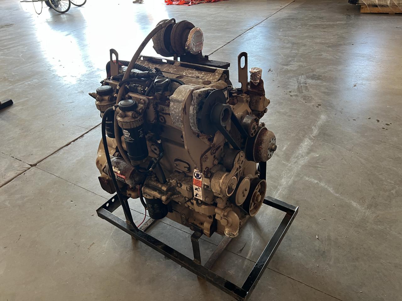145 HP John Deere #4045HF285, Diesel Engine from Generator, 94-118 KW @ 1800 RPM, 8000 hours, 2010 - Image 4