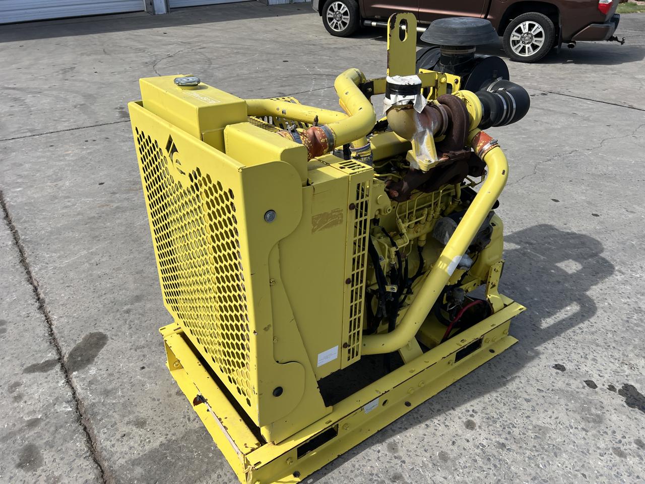 130 HP John Deere #4045HF285, Power Unit w/ Radiator & Air Cleaner, 86-93 KW @ 2200 RPM, 18,000 hours, 2011 - Image 4