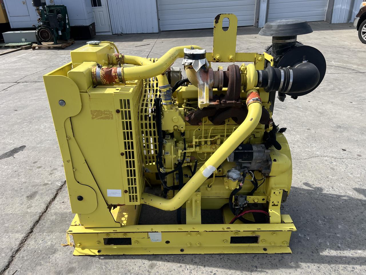 130 HP John Deere #4045HF285, Power Unit w/ Radiator & Air Cleaner, 86-93 KW @ 2200 RPM, 18,000 hours, 2011 - Image 5